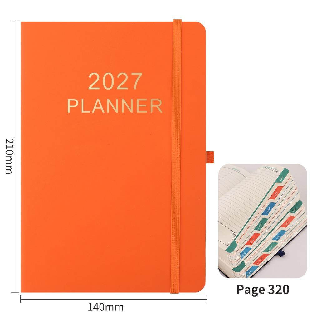 To Do List 2027 Agenda Book A5 Daily Planner Book Portable Schedule Book Students