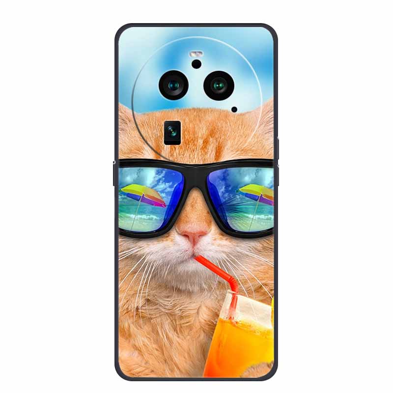 For OPPO Find X6 Pro Cases Fashion Soft Silicone Phone Covers For OPPO Find X6 5G Back Case Fundas Coque Bumper Find X6 X6Pro 5G