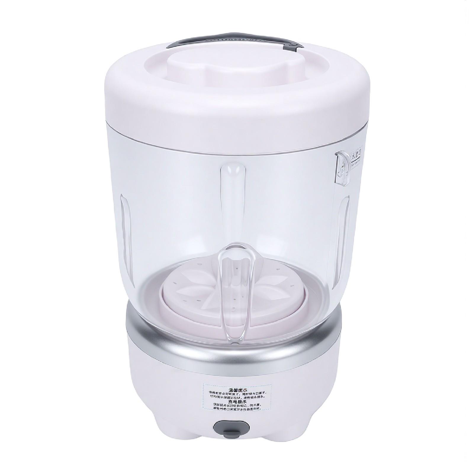 1.6L Mini Underwear Washing Machine Portable Cordless Underwear Washer for Travel Camping