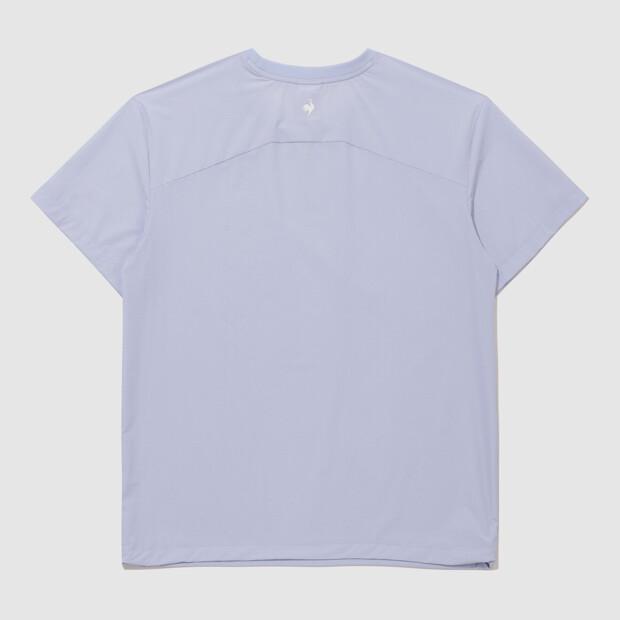 LECOQ Unisex Air Seaker Loose Fit Short Sleeve Piste - Blue Qr223Ewt61