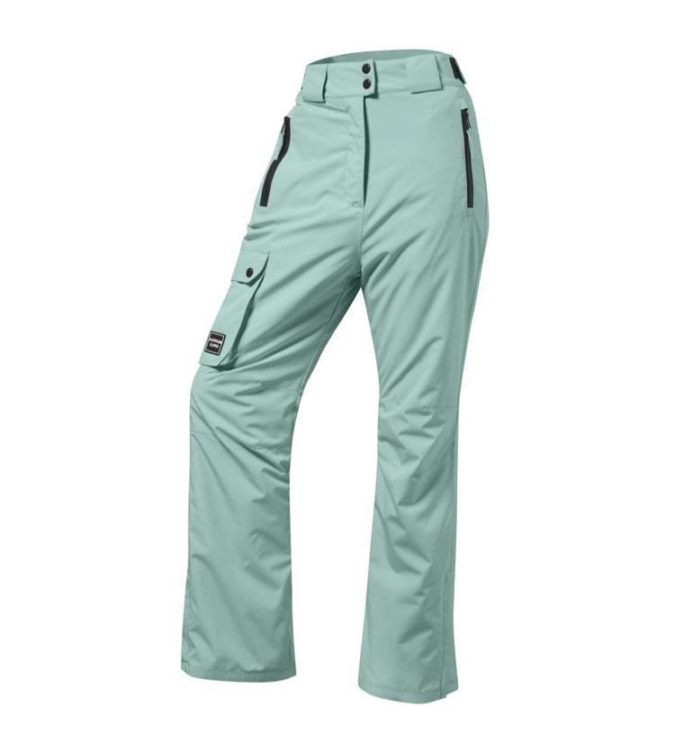 Women's Windproof Waterproof Ski Pants - Thickened, Warm, Professional for Single/Double Board Skiing