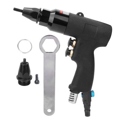 Pistola de rebite pneumática para porca, rebitador M5M6, rosca, rebitagem a ar, ferramenta elétrica manual, 700 rpm
