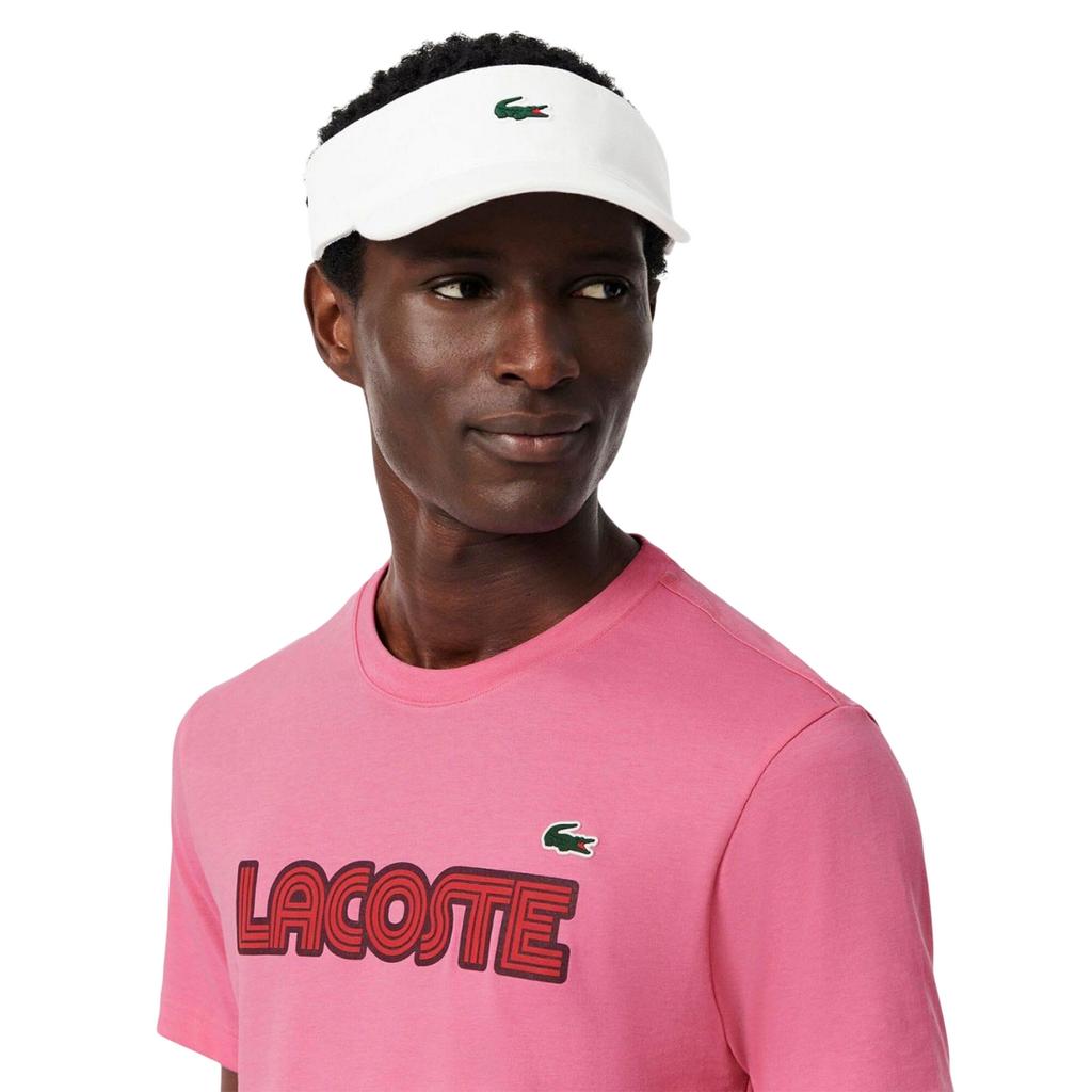 Lacoste Men's Logo Cotton Ultra Dry Sports T-Shirt