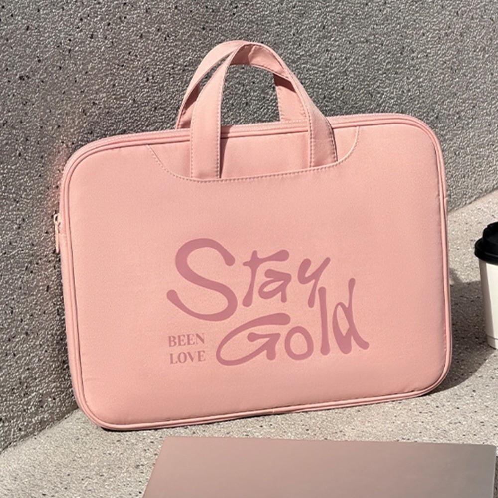 Portable Laptop Sleeve Cover Bag Korean Style Waterproof Computer Protective Case Shockproof Soft Case Notebook Sleeve Pouch