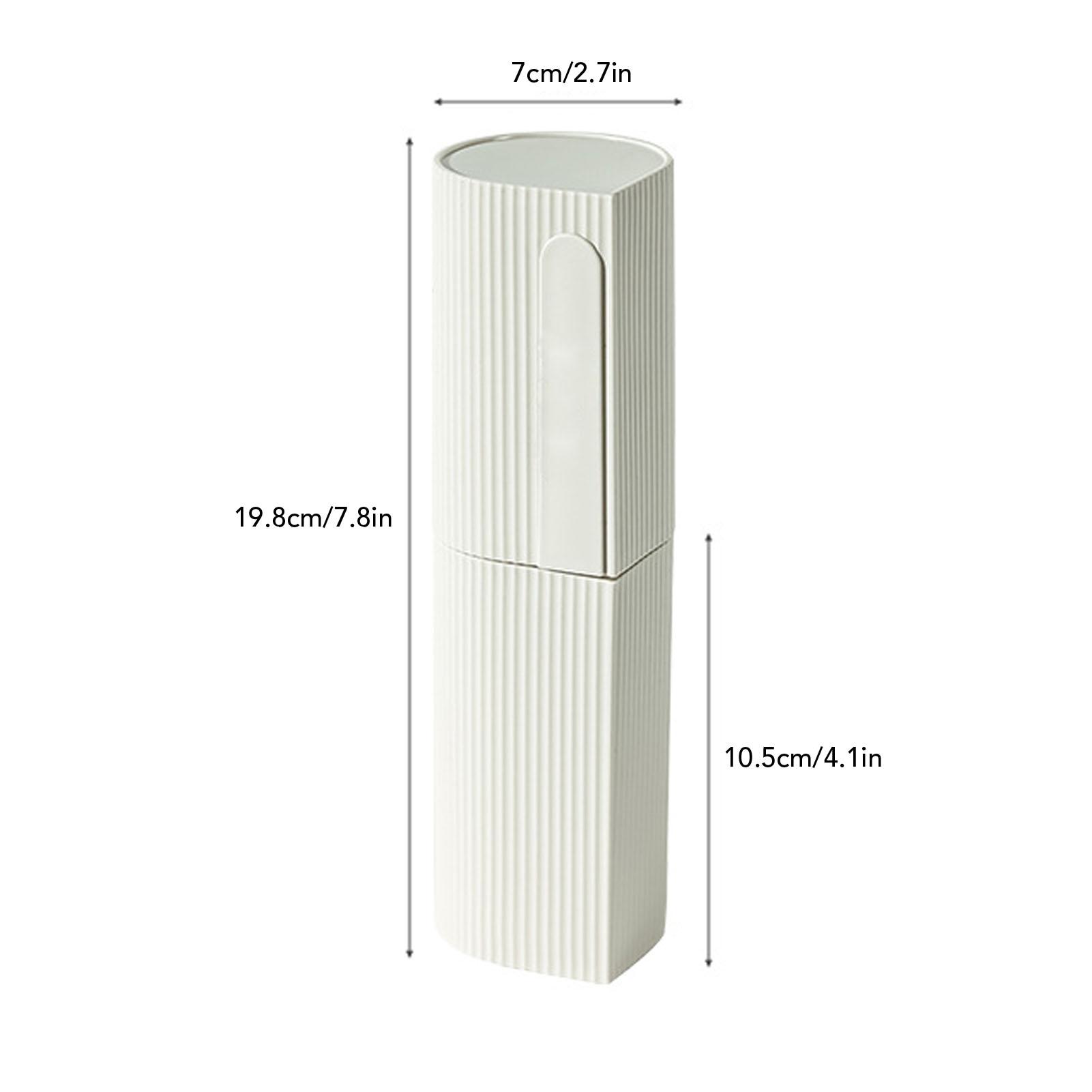 

Дорожный набор: стакан для зубной щетки, портативный, легкий, для мытья, для хранения зубной пасты и зубной щетки, белый
