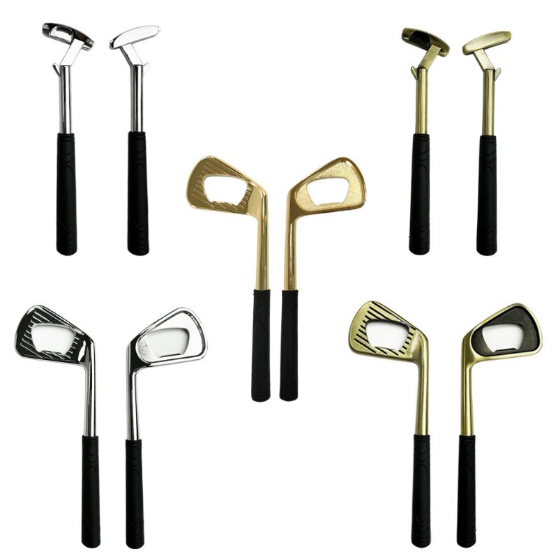 1/2 Pcs Golf Club Bottle Opener Novelty Beer Gift Golf Decoration Beer Opener For Golfer Golf Lover Beer Enthusiast