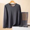 Long Johns Thermal Underwear for Men Fleece Lined Base Layer Set for Cold Weather Soft Stretch Top And Bottom Set