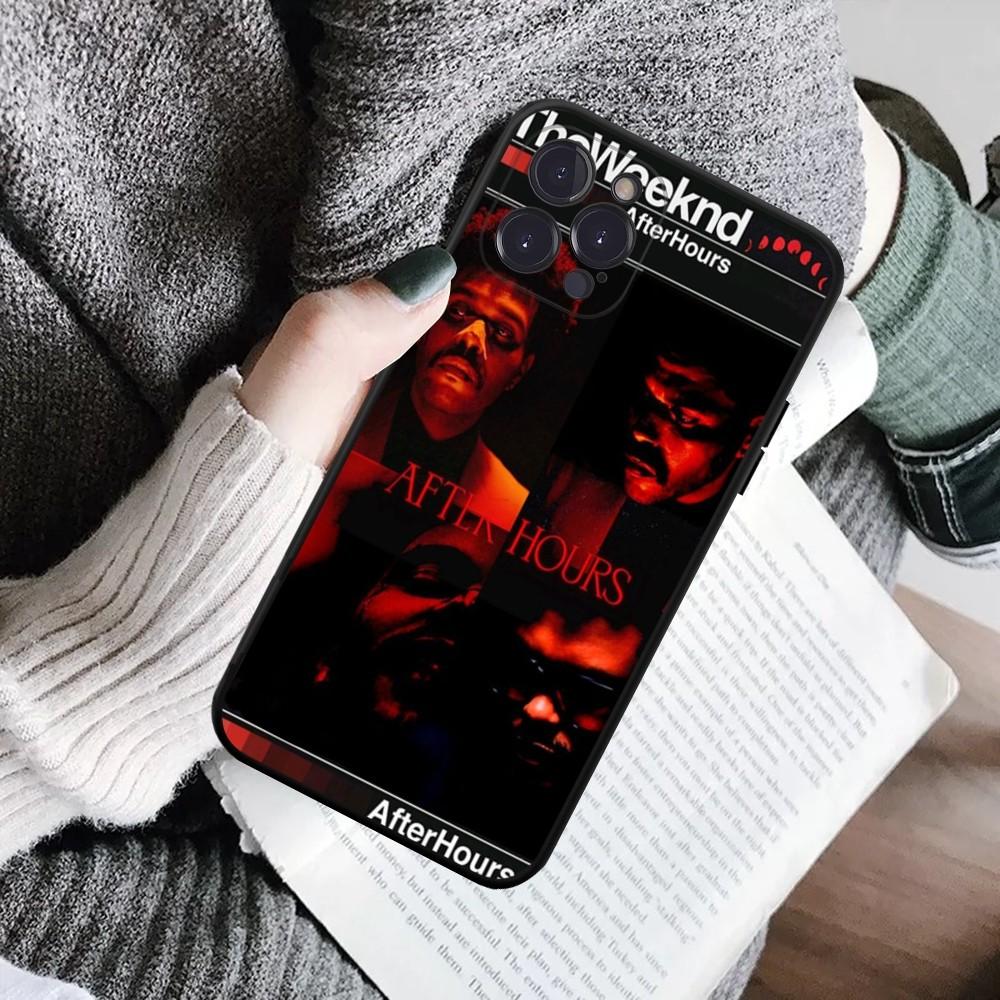 Singer The W-Weeknd Phone Case For IPhone 16 15 8 7 6 6S Plus X SE XR XS 14 11 12 13 Mini Pro Max Mobile Case