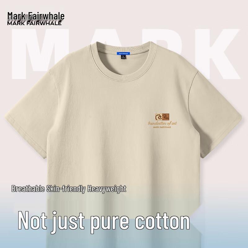 Mark Fairwhale Men s Casual Heavyweight Cotton T-Shirt 5XL