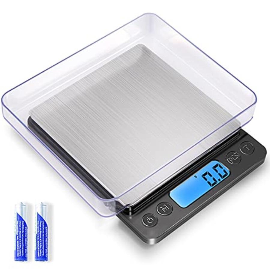 

Digital Food Kitchen Scale Upgraded 3000g 0.1g High Accuracy Mini Pocket Scale with Tare Function for Cooking Baking Jewelry Me United States