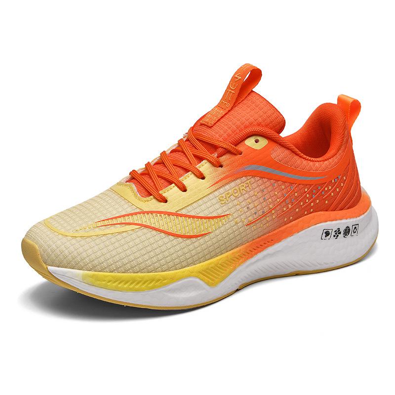Carbon Board Running Cloth Shoes 2025 Summer Student Sports Track and Field Training Racing Lightweight Shock Absorption Wear-resistant Running Shoes