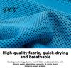 Summer Cooling Equipment 90x30cm Towel for Face, Chilly Sports with Storage Bag Outdoor Gear And Carabiner, Portable Cold Neck Wrap Workout