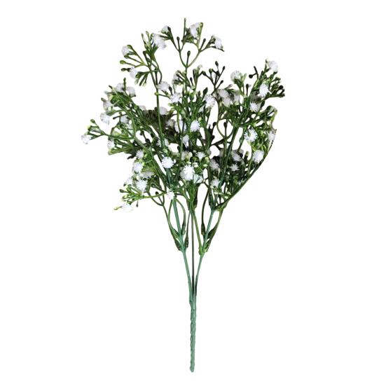 

Yousheng Artificial Gypsophila Flowers Maintenance-Free Faux Flowers Realistic Fake Flowers with Flexible Stems for Home Wedding Party Decor Flower белый