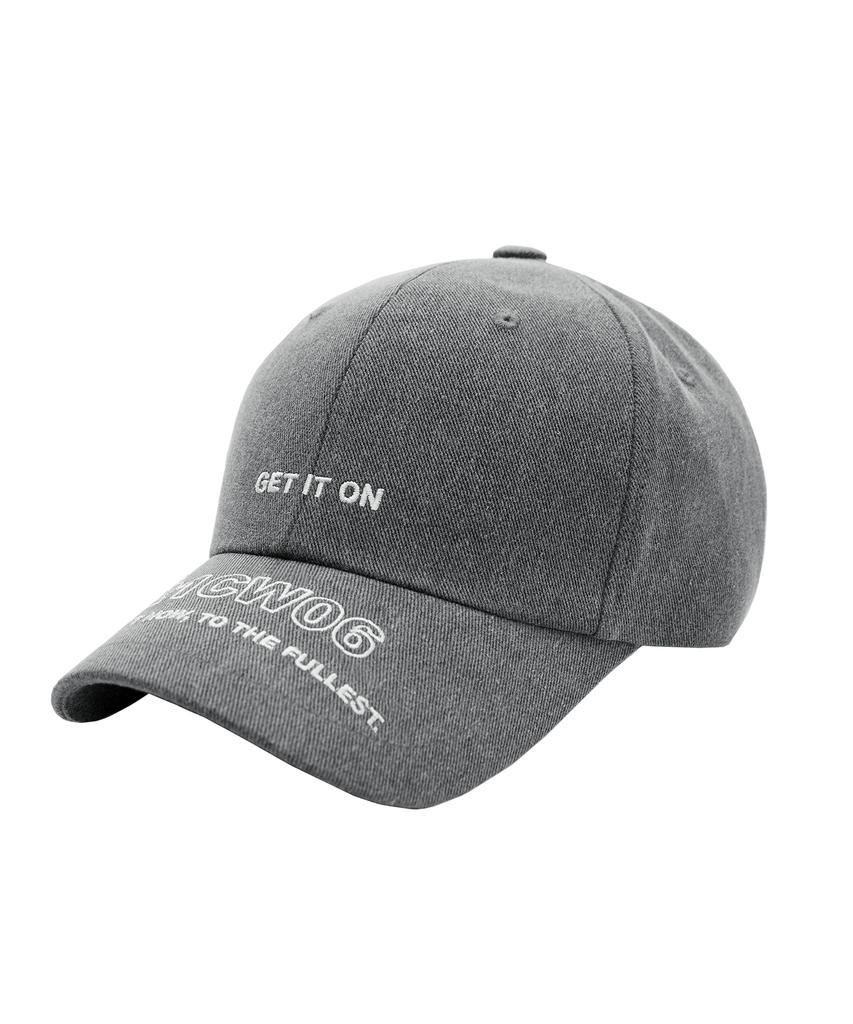 Gesison Pigment Ball Cap_Gray