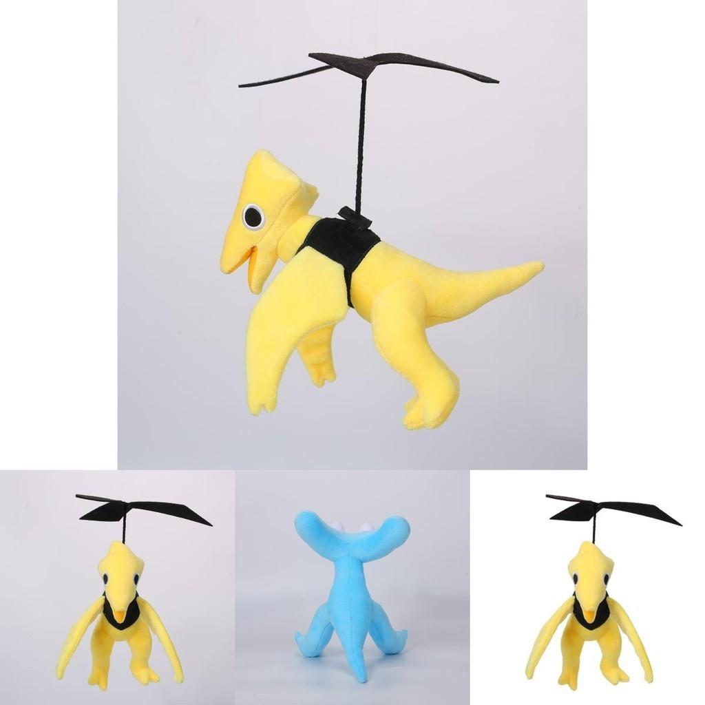 Rainbow Friends Capitolo 2 Peluche Dinosauro Morbido e coccoloso Peluche corto di Jili