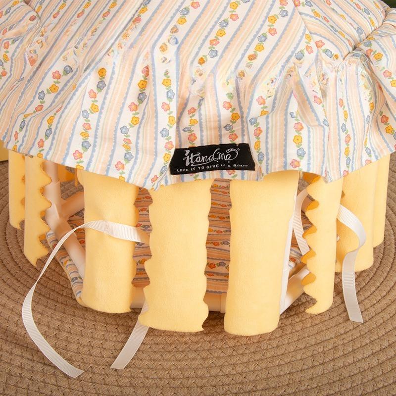 Tent Hamster Cage Guinea Pigs Rabbit Nest Hamster Cage House Cozy Small Pet Nest Tent Soft Cotton Pet House Sleeping Tent