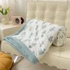 Jumeng Home Textiles Fresh Print Bubble Cotton Summer Quilt