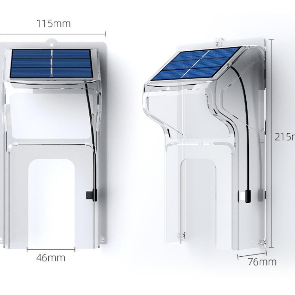 HD Wireless Video Doorbell with Solar Panel & Rain Cover, Smart Door Bell with Voice Changer, Two-Way Audio, Security Camera