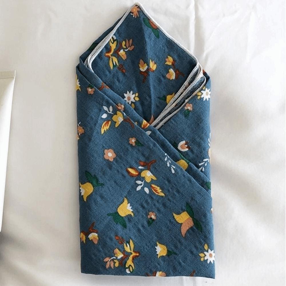 Wraps Female Shawl Cotton Linen Small Square Scarf Printed Scarf Korean Style Scarves Silk Scarf