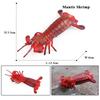 Oenux Ocean Animals Simulation Tiger Prawn Crayfish Shrimp Sea Life Model Figurines Action Figures Collection Toys For Kids Gift