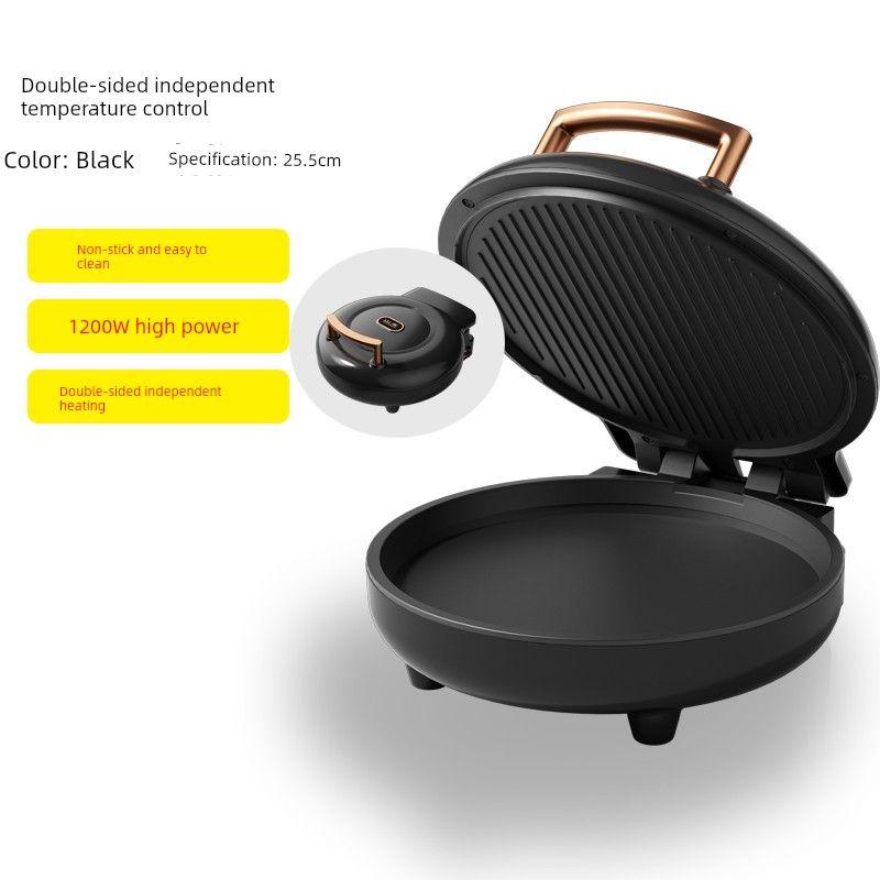 

Многофункциональная электрическая сковорода для выпечки, машина для выпечки печенья, весы для блинов, блинница, машина для приготовления блинов, форма для маффинов, духовка New arrival black 25.5cm standard