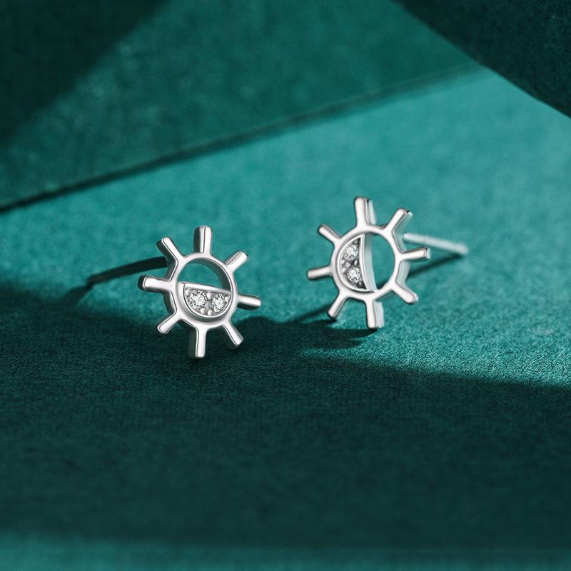 Tancise 925 Sterling Silver Zircon Earrings Drop Earrings For Women Wedding Party Gifts