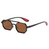Vintage Square Sunglasses for Men Women Steampunk Retro Punk Style Fashion Glasses Shades Gafas De Sol