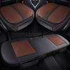 Leather & Gel Car Seat Cushion - Universal, All-Season Fit for MPVs, Sedans, Trucks, SUVs, Off-Road Vehicles