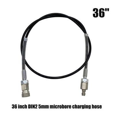 Furtun PCP DN2 36" Microbore pentru stație de umplere cu aer / adaptor de încărcare
