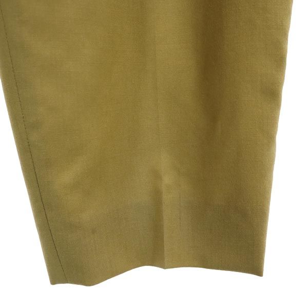 Fendi Wyprodukowane we Włoszech długie spodnie zwężane 38 beżowe Damskie Używane