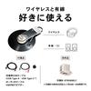 Audio-Technica AT-SB727 Soundburger Wireless Record Player, Portable, Compact, Lightweight, USB Charging, Bluetooth, Belt Drive, White (AT-SB727 WH)