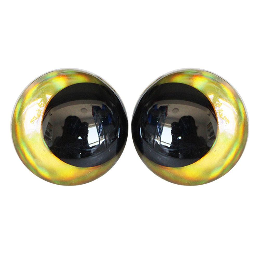 

10 пар 3D эксцентричных глаз с блестками, накладные глаза, мультяшная кукла с круглыми глазами золотой