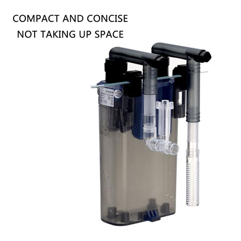 Aquarium Surfaces Skimmer Plastic/ Stainless Steel for Outlet Filter Filtration for Oil Protein Floating Dust Filter