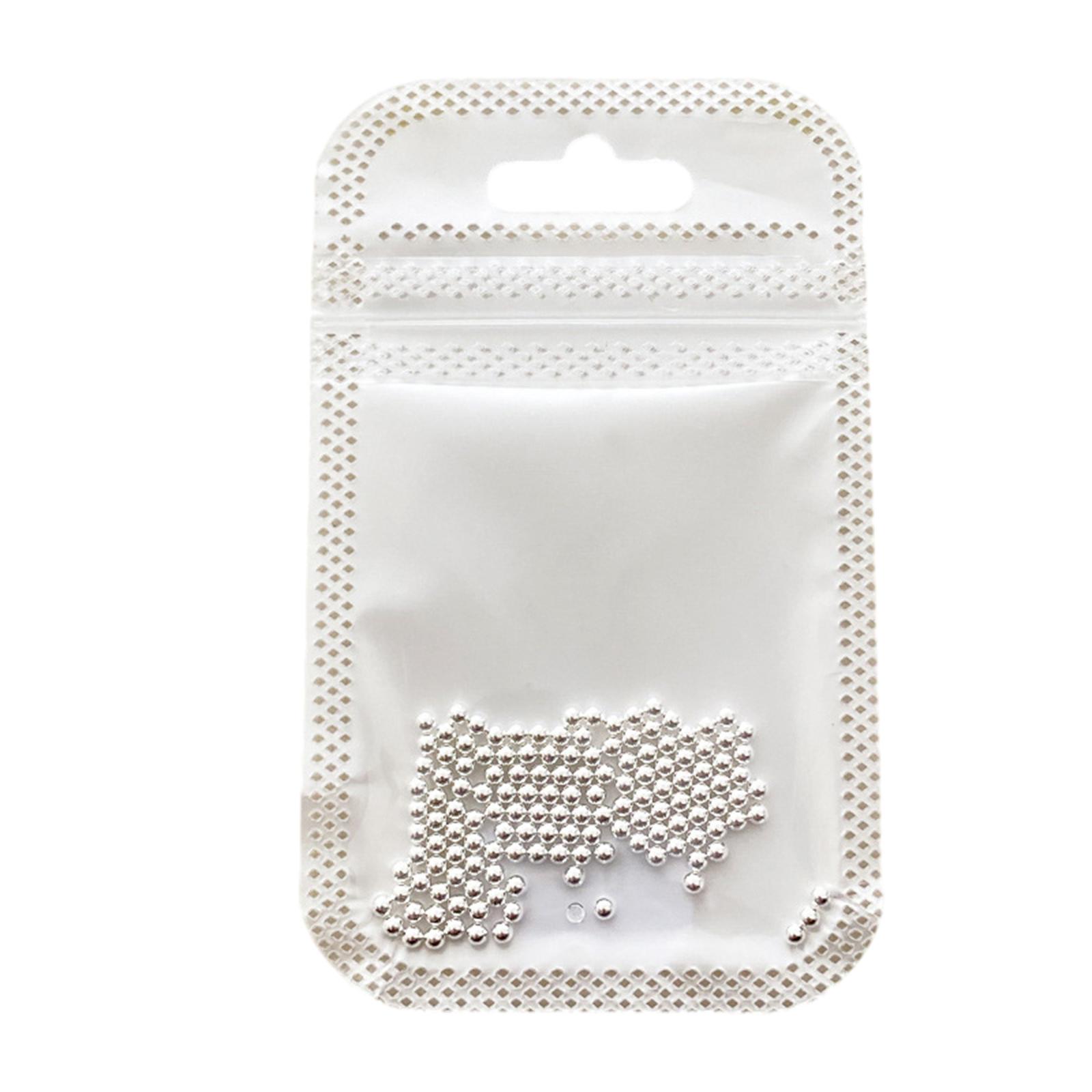 

Бусины для ногтей Caviar разных размеров для украшения ногтей, металлические мини-шарики для ногтей, золотые серебряные гвоздики для ногтей, самодельные гвоздики 10