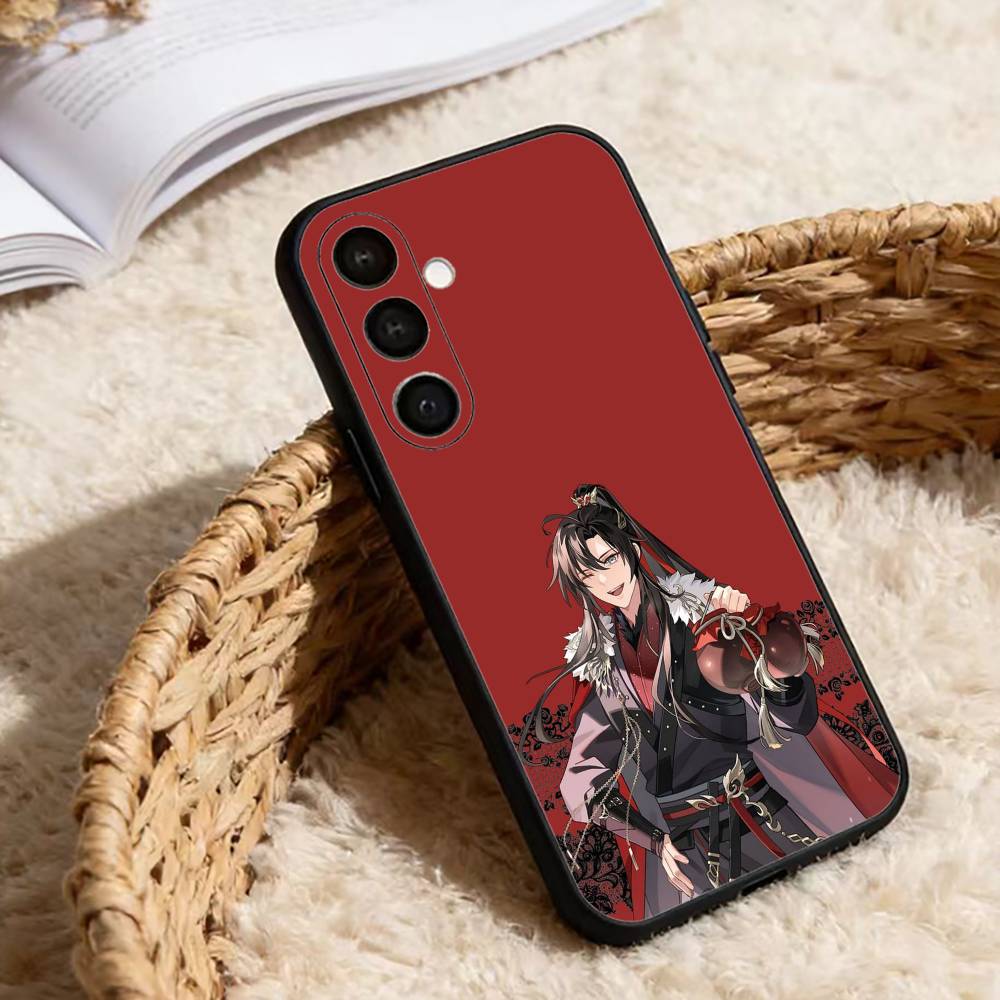 Anime M-Mo Dao Zu Shi Wangxian Phone Case For Samsung Galaxy A20,21s,22,31,32,52,53,72,73,80,91 Soft Black Shell
