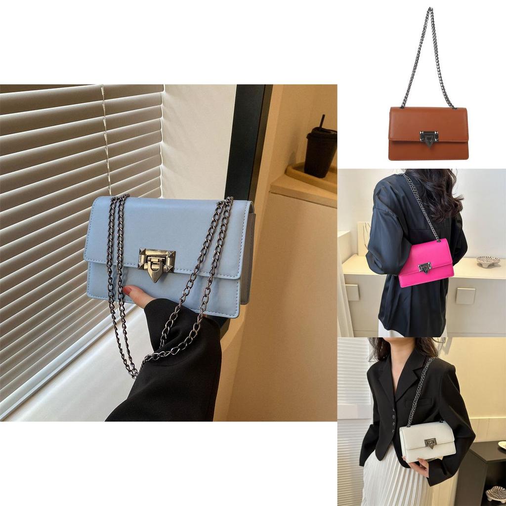 Trendige 2023 Sommer PU-Leder Kette Umhängetasche Für Frauen Modischer Street Style
