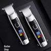 New Hair Clipper Electric Razor Hair Clipper Electric Hair Clipper Oil Head Carving Shaving Head Artifact Rechargeable Hair