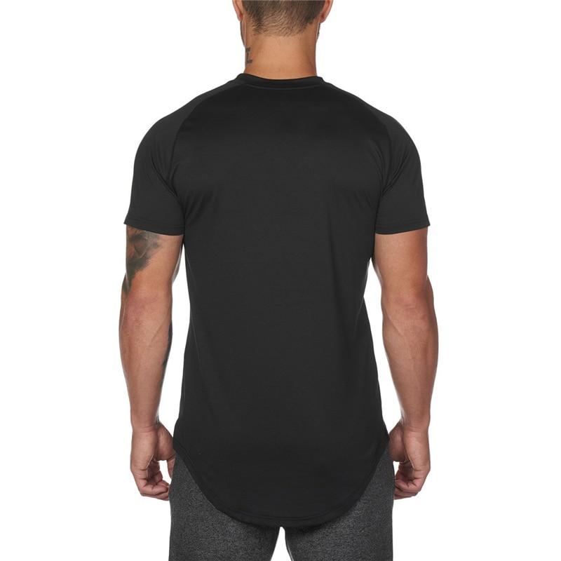 Muscleguys Summer Mesh Rychleschnoucí Tričko s raglánovým rukávem Fitness Sport Běžné Krátké rukávy Jednobarevné