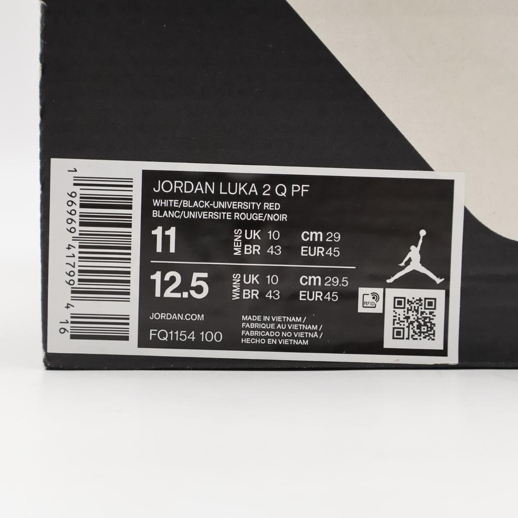 FQ1153-100 / FQ1154-100 Nike Jordan Luka 2 Quai 54 White University Red (Men's)