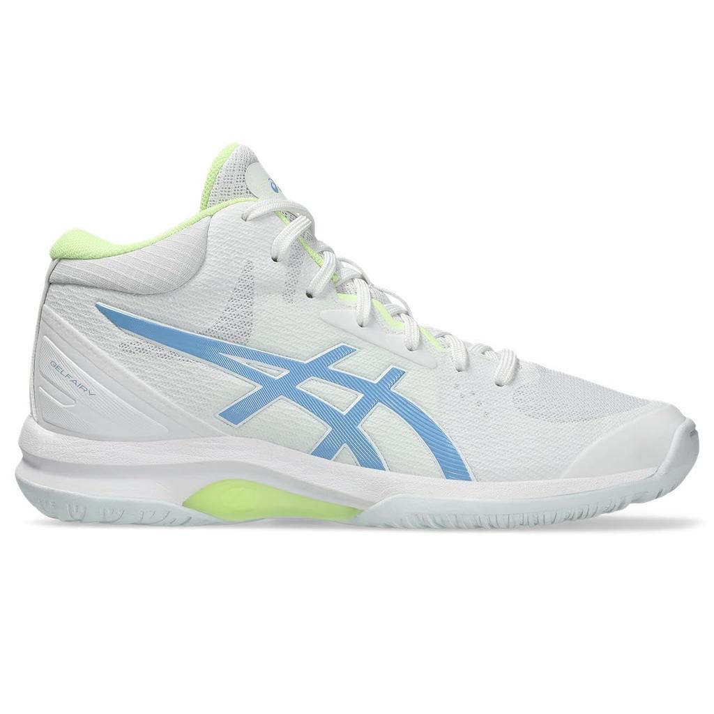 ASICS LADY GELFAIRY 9 Basketball Shoes Unisex Size 104 2E 1062A007, Adult, (White/Blue Bliss), 26.0 cm,