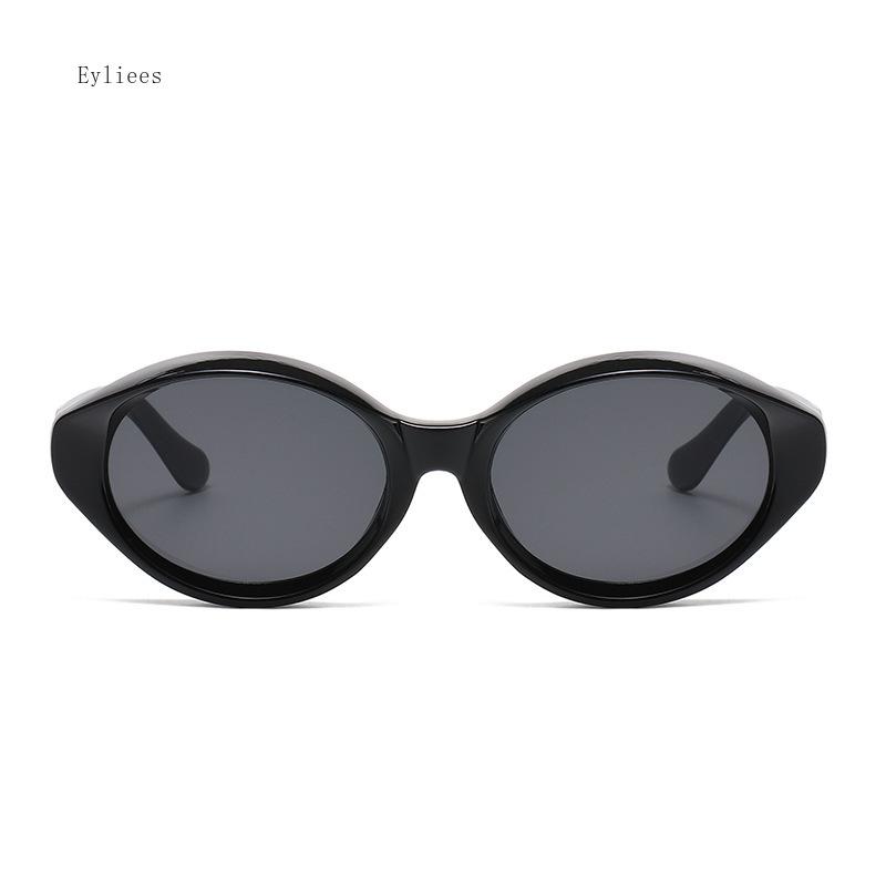 Fashion Vintage Oval Frame Sunglasses Summer UV400 Sun Shades for Women Outdoor Travel Street Style Sun Glasses Driving Goggles
