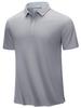 TACVASEN Koszulka Polo dla i Pracy Lato Rozciągliwe Biz Polo ze Stylowym Światłem Rozmiar 2XL Męska Chłodna w Dotyku Golf, Tenis, Odzież, Guziki, Lekka,