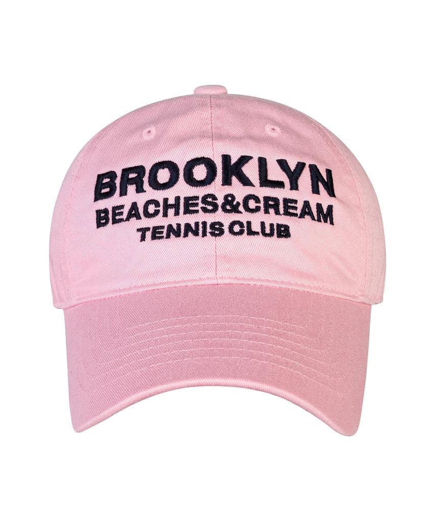 Bichiseuaenkeulim Brooklyn Tennis Club Ball Cap-Light Pink