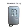 Silicone Car Remote Key Case For Toyota Aqua Rav4 Land Cruiser Camry Prado Corolla Prius Cover Keyless Remote Fob 2013 2014