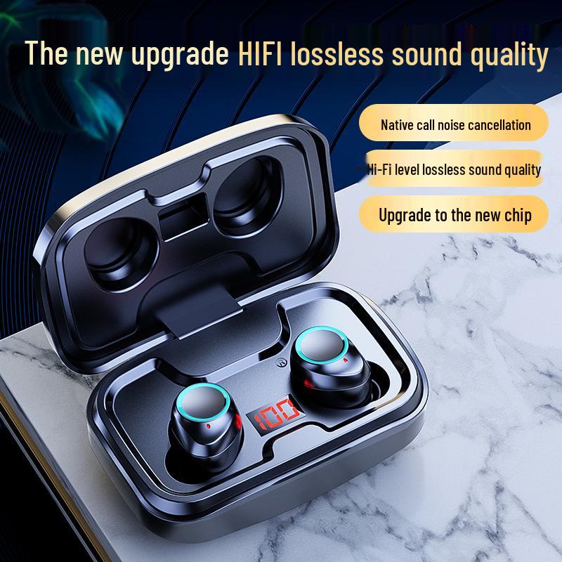 TWS-X10 High-Quality Wireless Bluetooth Earbuds Dual In-Ear Music Sound.