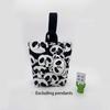 Printed Canvas Bucket Bag Chinese Style Print Canvas Handbag Sweet   Shopping