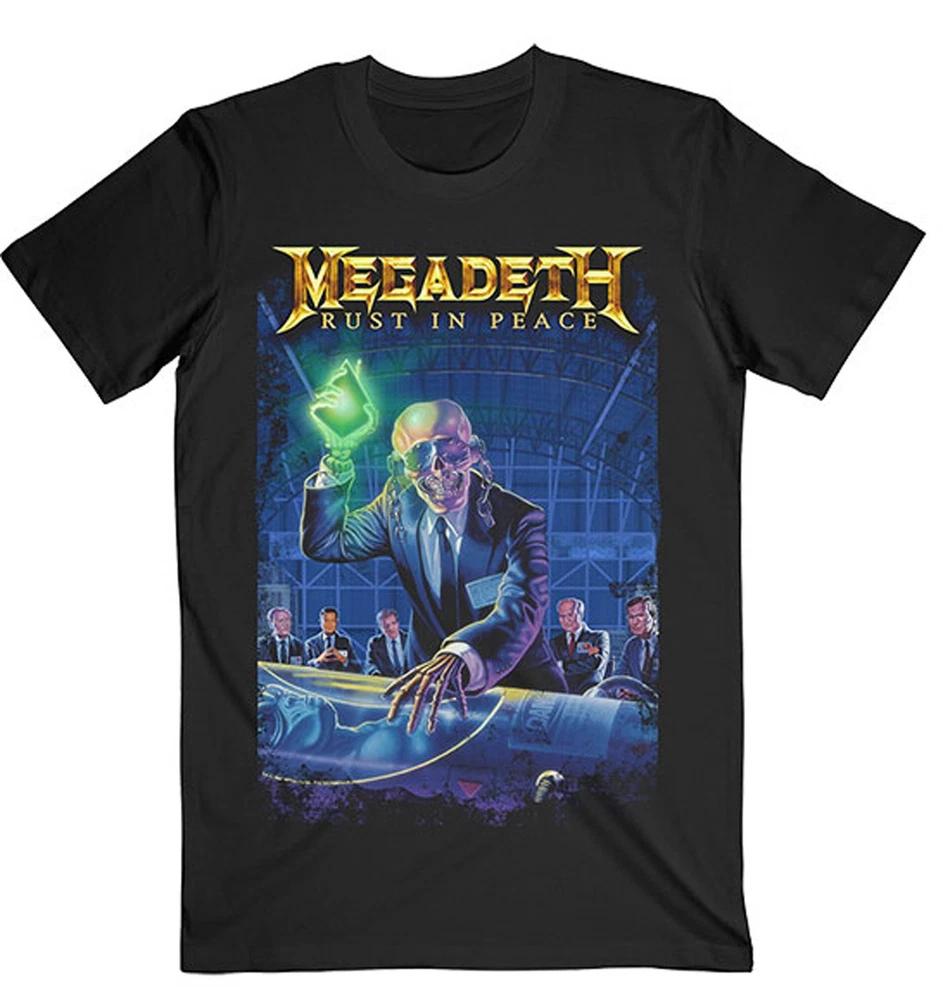 Megadeth Rust In Peace 30th Anniversary Unisexs Tshirt Unisexs