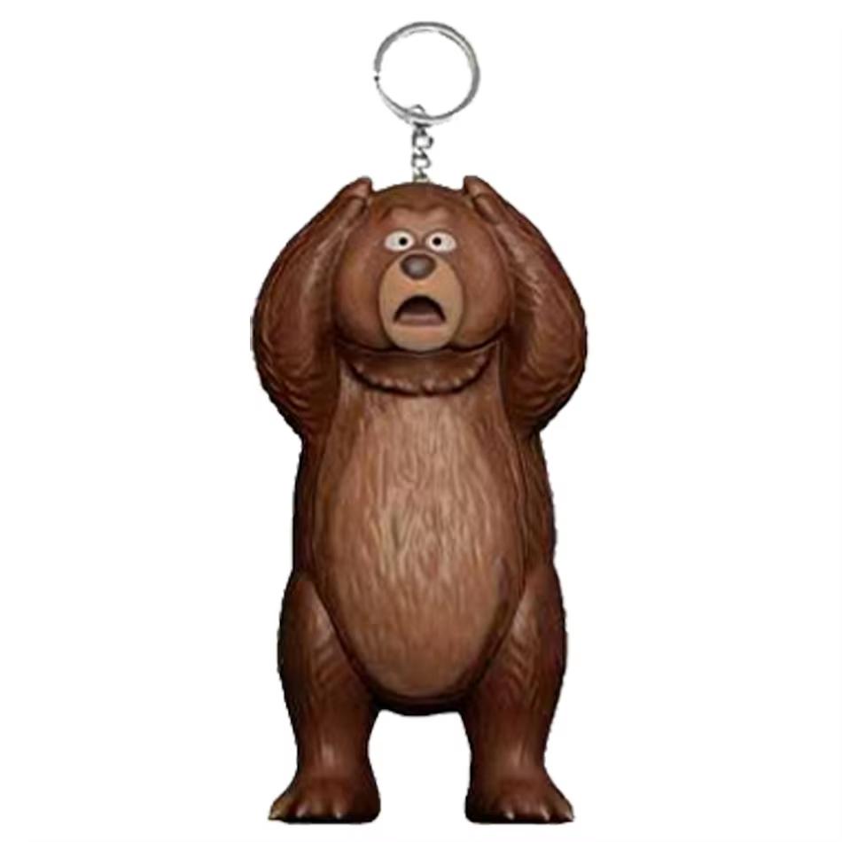 Disponibile Portachiavi Serie Piano di Trasformazione del Castoro Figura Hoppers Action Figure Modello di Film Giocattoli Regalo per Bambini Decorazione Zaino