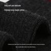 Renaissance Women's Seamless Color Block Mid-Calf Socks: Autumn/Winter Versatile Piled-Up Style