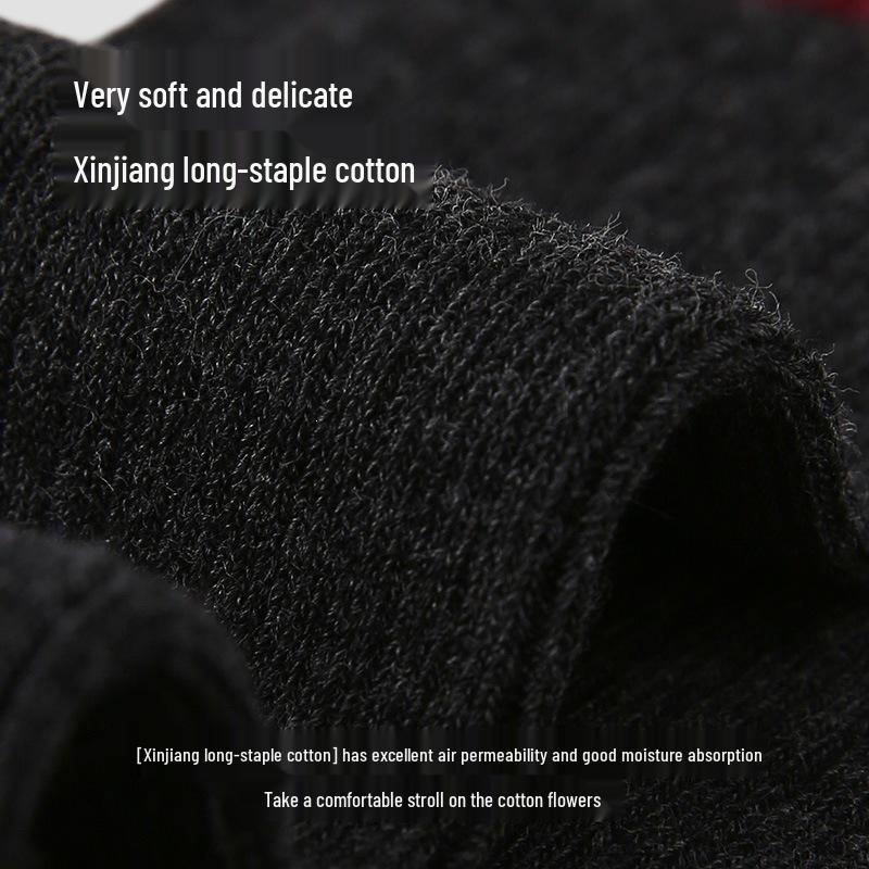 Renaissance Women's Seamless Color Block Mid-Calf Socks: Autumn/Winter Versatile Piled-Up Style